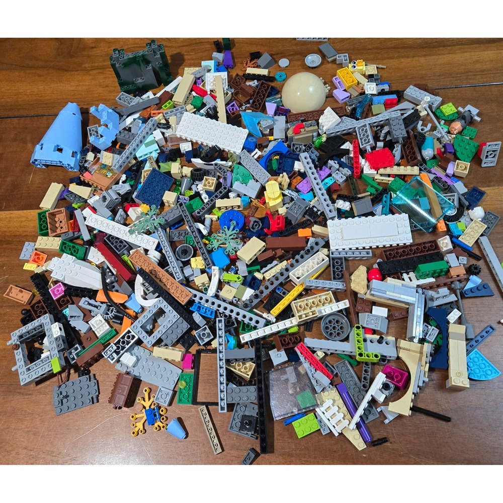 Lego Bulk Lot Mixed Bricks Technic Specialized Pieces City Space MOC Parts